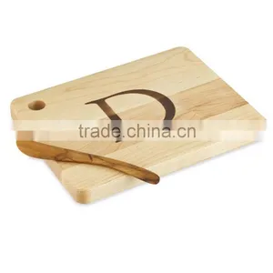 Durable Rubber Wood Cutting Board thumbnail-1