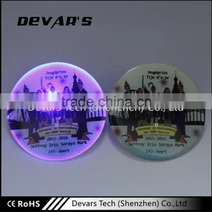 2016 Newly Design Fashion Custom LED Flashing Pin Badge Supplier's Choice thumbnail-1