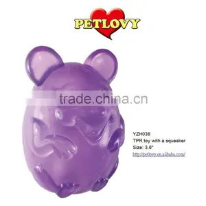 PROMOTIONAL 3.6" TPR RABBIT TOY WITH A SQUEAKER TPR TOY DOG TOY thumbnail-1