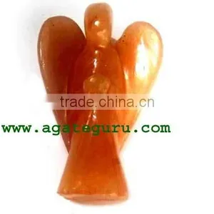 Orange Aventurine Angels : Wholesaler Manufacturer thumbnail-1