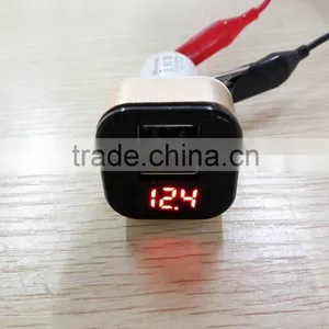 Cheap Wholesale White and Silver Dual USB Car Charger for Mobile Devices Customized Mini Universal USB Port thumbnail-4