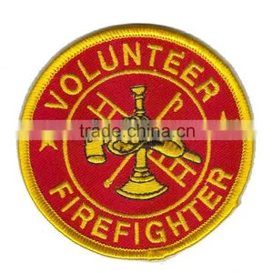 High Quality Security Embroidered Patch Badge thumbnail-1