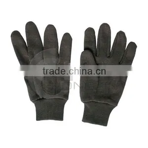 Disposable Brown Knitted Hunting Gloves thumbnail-1
