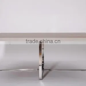 Stainless Steel Square Bar Party Accent Cocktail Table Design thumbnail-1