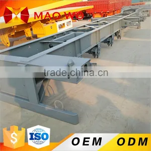 MAOWO Low Price 40ft 3Axle Skeleton Semi Trailer For Hot Sale thumbnail-1