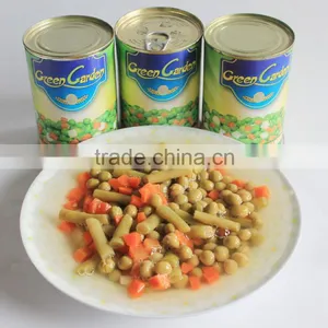 Canned Mixed Vegetables Manufacture Wholesale Price400G thumbnail-1
