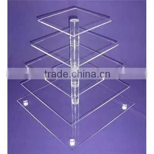 China Classical Acrylic Cake Stands With Lights thumbnail-1
