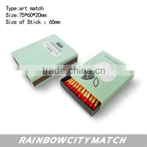 Export Candle Matches for Fefstival and Promotional With Colorful Logo Printing thumbnail-2