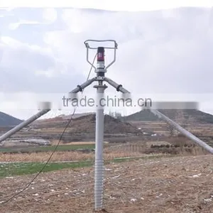 Small Screw Pile Driver for Solar Power System thumbnail-1
