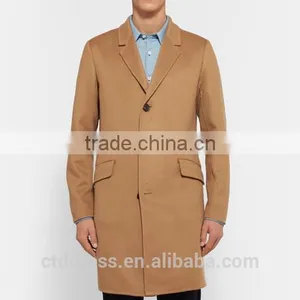 New Design Wool Long Overcoats for Men Made in China thumbnail-4
