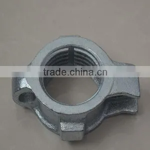 Galvzined Formwork Prop Nut /sleeve Nut,scaffolding Parts Prop Nut for Sale thumbnail-1