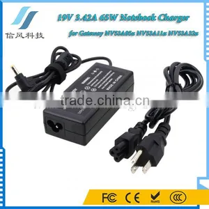19V AC Adapter for Gateway NV53A05u NV53A11u NV53A32u Laptop Charger thumbnail-2