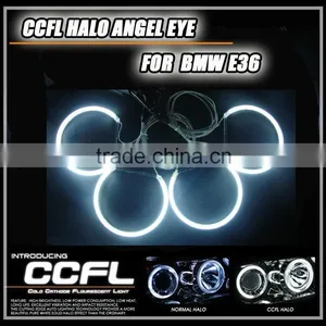 Factory Supply Low Price E36 CCFL Angel Eyes , Super Bright Car Headlights for BMW E36 E38 E39 E46 thumbnail-1