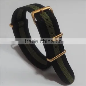 Low MOQ Gold Hardware Custom Printed DW Nato Strap 20mm thumbnail-4