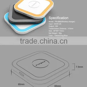 PN666 2015 New 5v 2a Universal qi Standard Wireless Charger for Samsung s6 thumbnail-4