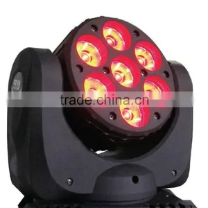 7x12w 4in1 Led Beam Moving Head Light thumbnail-2