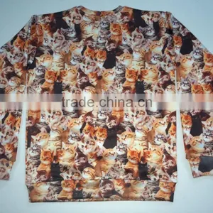 2015 Hot Style Wholesale Crewneck 3D Printing Sweatshirt Sweater thumbnail-3