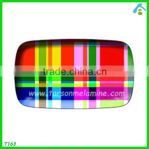 2016 Fashional Custom Logo 100% Melamine Tray thumbnail-1