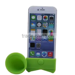 New Promotion Portable Cellphone Accessories Silicone Portable Speakers thumbnail-2