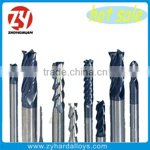HRC45 4 F Flute Solid Tungsten Carbide Endmills thumbnail-2