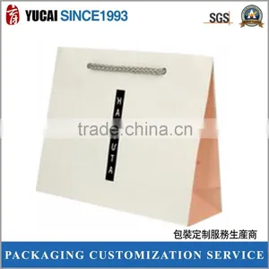 White Kraft Paper Bag for Shopping thumbnail-1