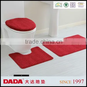Solid Color Acrylic Bathroom Carpet Anti Slip Mat thumbnail-2