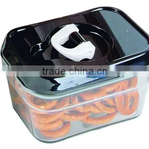 SINOGLASS Cubi Plastic Lid Lock Airtight Storage Canister Jar thumbnail-1
