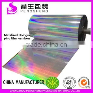 Free Samples BOPP Transparent Holographic Lamination Film For Gift Packaging thumbnail-5