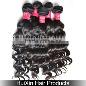 AAAAA+ Highest Grade Natural Loose Wave Virgin Brazilian Bulk Hair Wholesale thumbnail-1