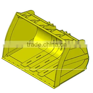 Chinese OEM High Quanlity 7Ton Bigger Bucket 10 CMB For SDLG LG978/LG979 Wheel Loader thumbnail-1