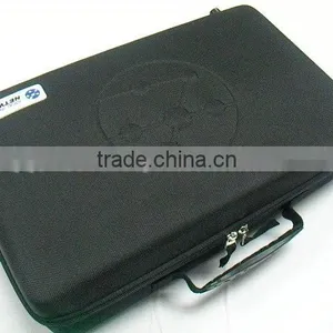 Zipper Enclosure and Durable Exterior, GLCON Black Rectangle Shaped Portable Protective Hard EVA Case thumbnail-3