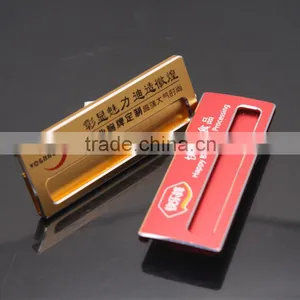 Metal Aluminum Alloy Nameplate, Name Tag, Name Badge thumbnail-3