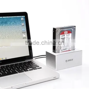 Wholesale OEM/ORICO 6818US3 4TB 1-Bay 2.5" 3.5" Alumium Hdd Docking Station for Mac thumbnail-3