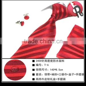 Mens 100% Silk Necktie Woven Neck Ties Silk Jacquard Woven Tie Pattern Waterproof thumbnail-4
