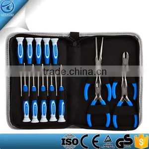 14-Piece Precision Screwdriver & Pliers Set thumbnail-1