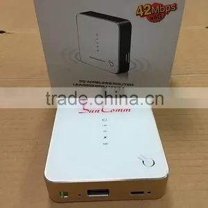 SC-4363-3GR 3G/2G Turn WLAN Access Internet and Power Bank 3G WiFi Router thumbnail-2