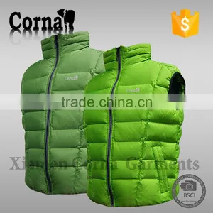 2015 Fashionable High Quality Eur Standard 100% Breathable Polyester Men Colorful Linen Waistcoat With High Quality thumbnail-4