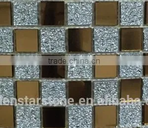 Glass Mosaic Mirror Vase (crystal Glass) thumbnail-4