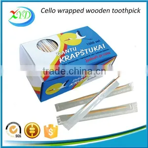 Individual Packaging Wooden Toothpick With Mint thumbnail-5
