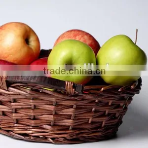 Handmade Reusable Fresh Flower and Fruit Storage Wicker Basket for Wedding thumbnail-2