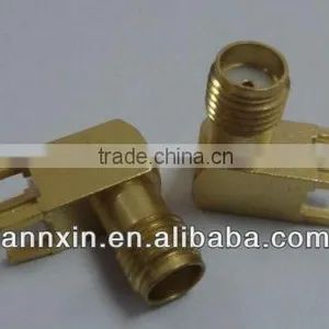 Right Angle Pcb Mount SMA Female RF Connector thumbnail-1