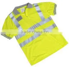 Security T-shirts, Men O-neck Eco-friendly Reflective Tape T-shirt thumbnail-1