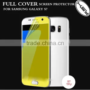 Crystal Clear Soft Tpu Screen Protector Film For s7 Edge Full Cover Screen Flim thumbnail-1