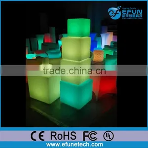 Rgb Color Bar /night Club/party /wedding Decor Remote Control Led Cube Light thumbnail-1