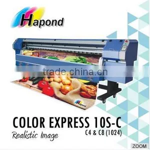 COLOR EXPRESS 10S-C Konica 1024 Printhead 3.2m Wide Format Inkjet Printer thumbnail-1