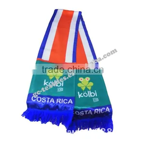 Wholesale China Manufacture Supplier Hot New Product for 2015 Fashion World Cup Knit Fans Scarf thumbnail-2