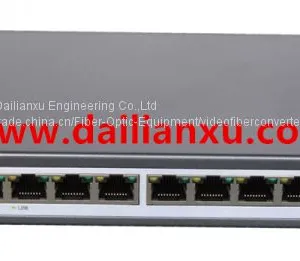4channels 10/100M/1000M Gigabit POE Switch 48V 24V DC Optional thumbnail-1