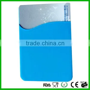 Best Sale Smart Phone Wallet Sticky Silicone Mobile Card Holder thumbnail-1