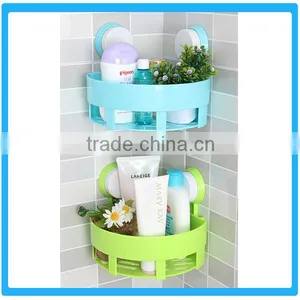 New Design Plastic Bathroom Storage Rack thumbnail-2