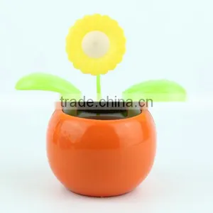 Flip Flap Plastic Dancing Solar Power Flower Pot thumbnail-5